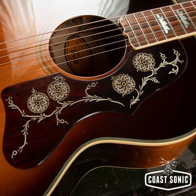 1992 Orville by Gibson J-200 Jumbo Acoustic Electric Guitar w/ Case image 16