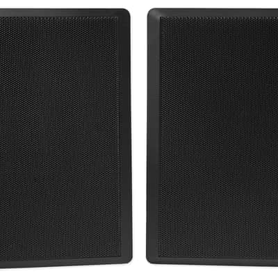 Rockville BLUAMP 100 Home Stereo Receiver Amplifier+4) Black Wall Mount Speakers image 18