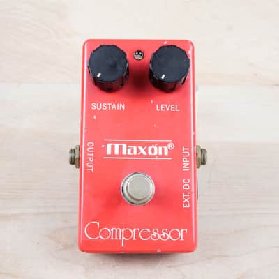 Maxon CP-101 Compressor 1970s Red Vintage Made in Japan MIJ image 6