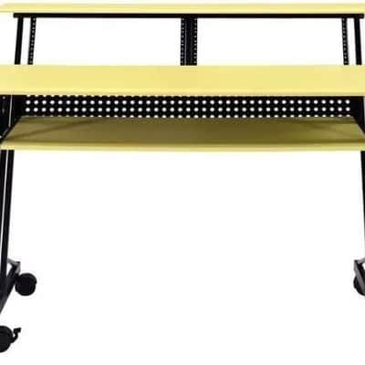 Premium Music Production Desk - Classic Rectangular Design with Ample Storage & Easy Assembly image 3