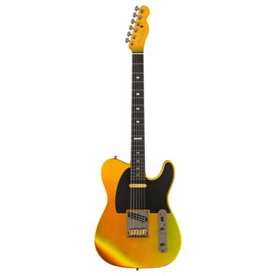 Fender 75th Anniversary American Ultra II Telecaster, Ebony Fingerboard, Liquid Gold image 2