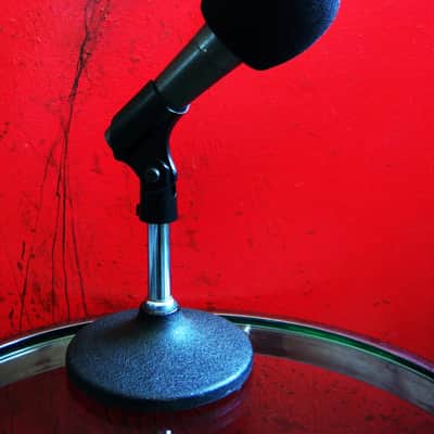Vintage USA 1980's Shure SM58 Handheld Cardioid Dynamic Microphone Low Z w accessories image 1