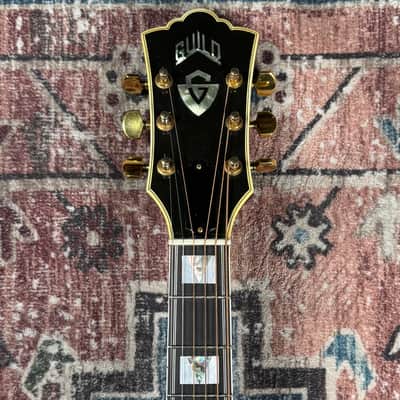 1975 Guild D55 LH Vintage Left Handed Westerly RI Natural Acoustic Guitar! image 11