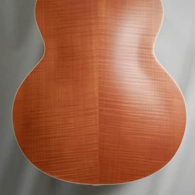 Guild Jumbo Junior Acoustic Electric Bass Antique Blond Satin image 5