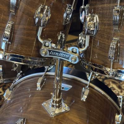 VINTAGE 1976 Ludwig Drum Set in Walnut Cortex - 14x22, 8x12, 9x13, 16x16 image 9