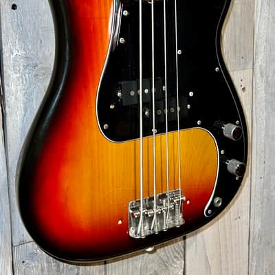 Stellar 1976 Fender Precision Bass with Rosewood Fretboard Sunburst, OHSC Amazing Vintage Bass ! image 3