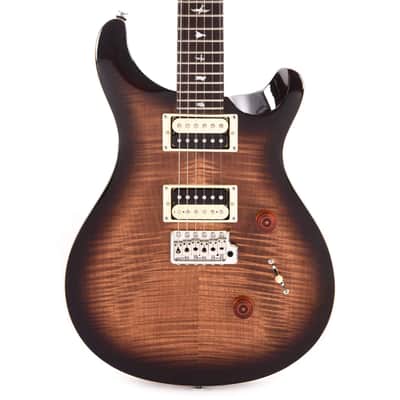 Paul Reed Smith SE Custom 24 Electric Guitar Black Gold Sunburst image 7