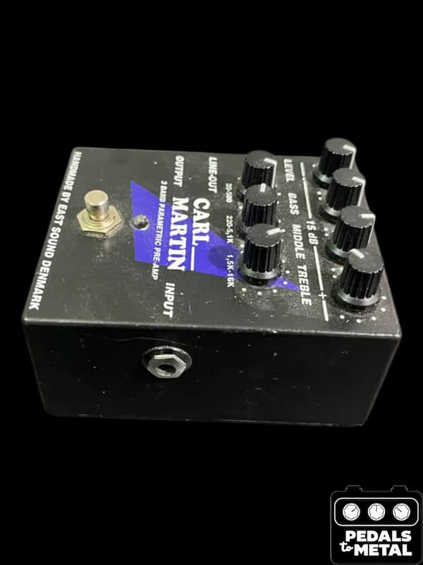 Carl Martin 3 Band Parametric Pre-Amp 2010s - Black - X18913 | Reverb