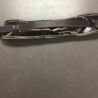 Bobby lee ''style '' Brown guitar strap image 1