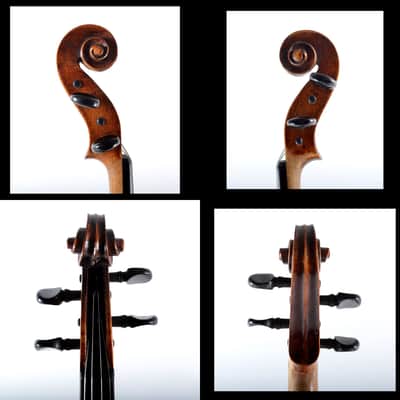 Vintage Authentic Rare German Made 4/4 Violin, Fiddle Joh. Bapt. Schweitzer + Hard Case - Video image 7