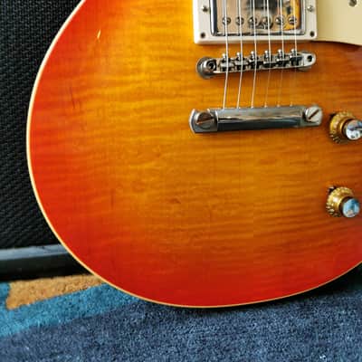 Gibson 1960 Les Paul Standard Reissue 2024 - Tangerine Burst image 8