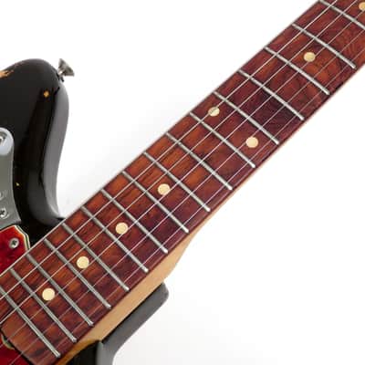 1962 Fender Jaguar - Sunburst - Rare Factory BUBINGA Fingerboard - First Year - Original Case, Strap & Bridge Cover image 14