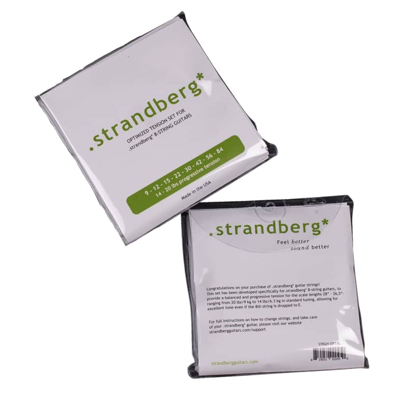 NEW STRANDBERG OPTIMIZED TENSION 8-STRING SET image 1