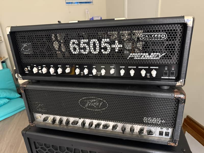 Peavey 6505+ 120-Watt 2-Channel Calypso amps modded image 1