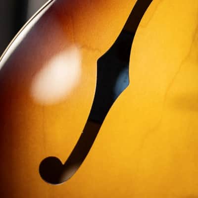 Epiphone USA Casino Hollow-Body Electric Guitar - Vintage Burst with Hardshell Case image 9