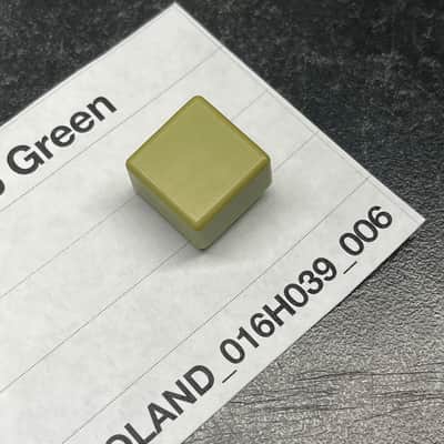 ORIGINAL Roland Green Button Cap (016H039) for Juno-60, JSQ-60, MSQ-100, EP-6060, EP-11, etc image 2
