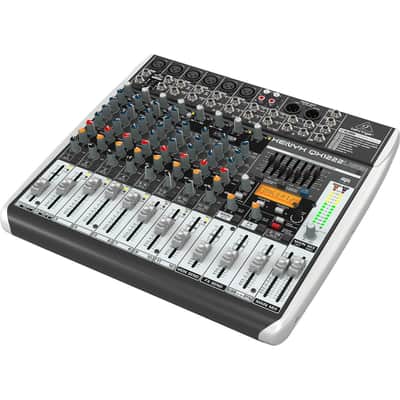 Behringer Xenyx QX1222USB Premium 16-Input 2/2-Bus Mixer with Xenyx Mic Preamps and Compressors, KLARK TEKNIK Multi-FX Processor, Wireless Option image 10