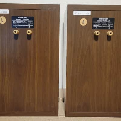 Vintage Bookshelf Speakers ONKYO D-202AX (JDM) image 11