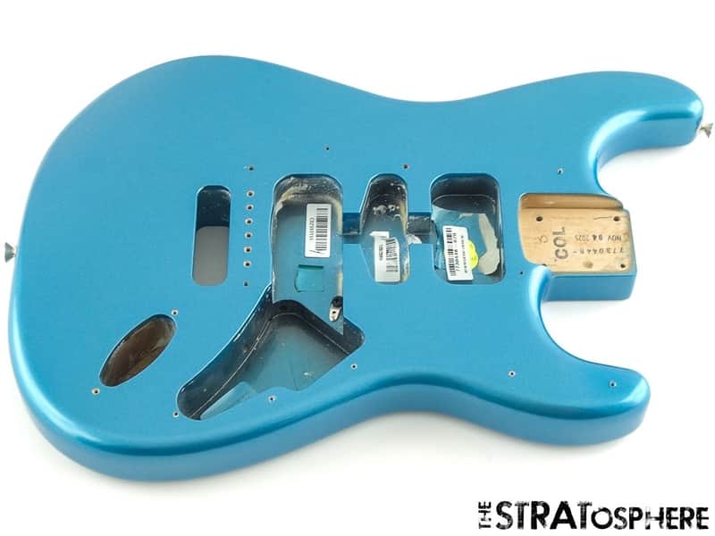 Fender American Professional Classic Strat BODY, USA Faded Lake Placid Blue image 1