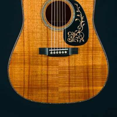 Martin D-45 Custom Tree of Life Premium Highly Flamed Koa NEW image 4