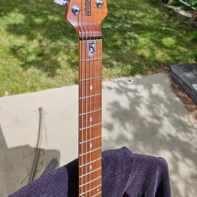 Ernie Ball Music Man JP15 2025 - Purple Maple Quilt image 5