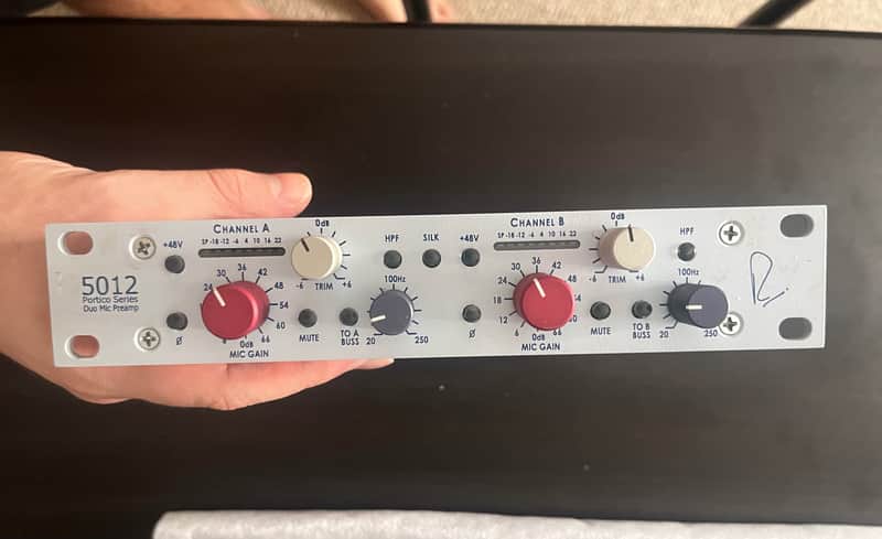 Rupert Neve Designs Portico 5012 Dual Mic Preamp 2009 - 2020 - White image 1