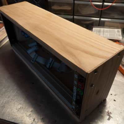 72HP Eurorack Case, Powered - Hand Built, Black Ash Wood image 2