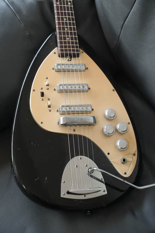 Vintage 1960s KAPA Minstrel Teardrop - Rare American-Made Classic image 1