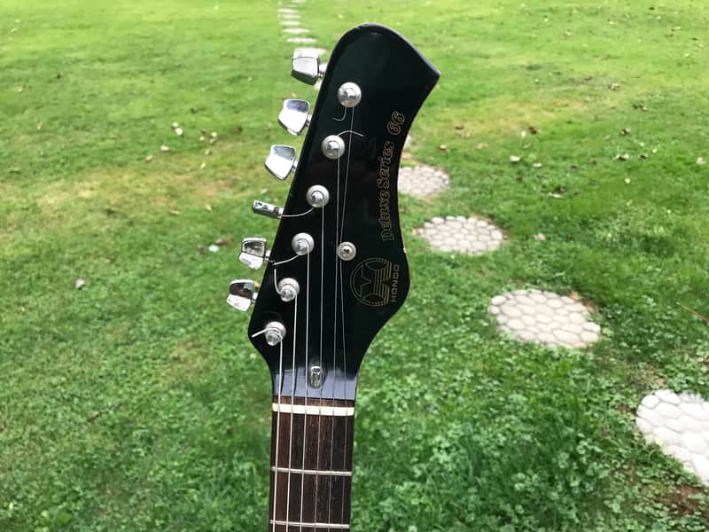 Hondo Deluxe Series 66 Electric Guitar, Strap & HSC | Reverb
