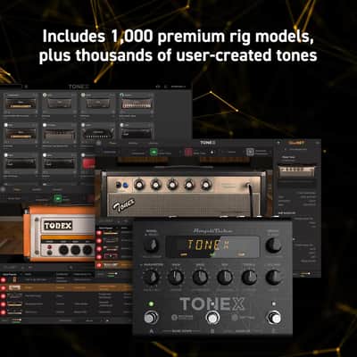 IK Multimedia ToneX Guitar, Amp Modeling, Effects Guitar Pedal 8025813837034 image 4