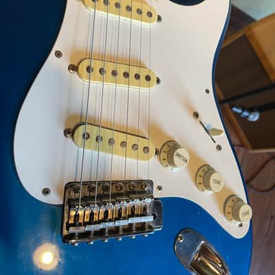 Fender Japan Squire Strat 1985-1988 - Lake Placid Blue image 4