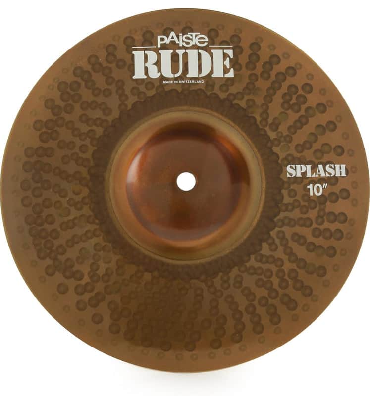 Paiste 10" Rude Splash Cymbal image 1
