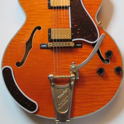 2001 Gibson Chet Atkins Country Gentleman Orange Flame w/OHSC image 9