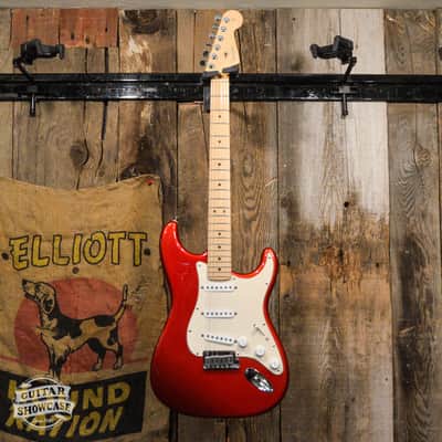 Fender 50th Anniversary American Series Stratocaster with Maple Fretboard 2004 - Chrome Red image 5