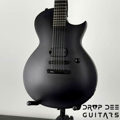 ESP LTD EC Black Metal Electric Guitar - Black Satin image 4