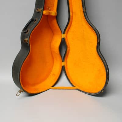 60s Gibson Jumbo Case Black/Orange