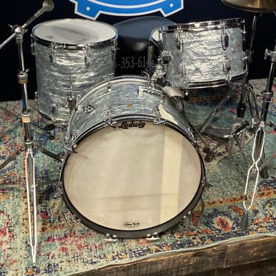 Ludwig, Charlie Watts Played, Super Classic 1968 - Sky Blue Pearl, 22,13,16 image 6