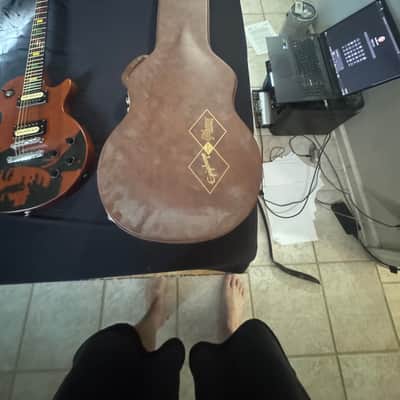 Epiphone Les Paul Bob Marley One Love signature 2004 - Flat brown stained image 1