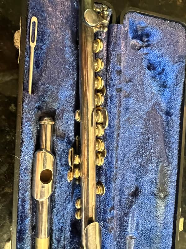 Bundy Piccolo 1960s 1970s - Silver plate it over nickel image 1
