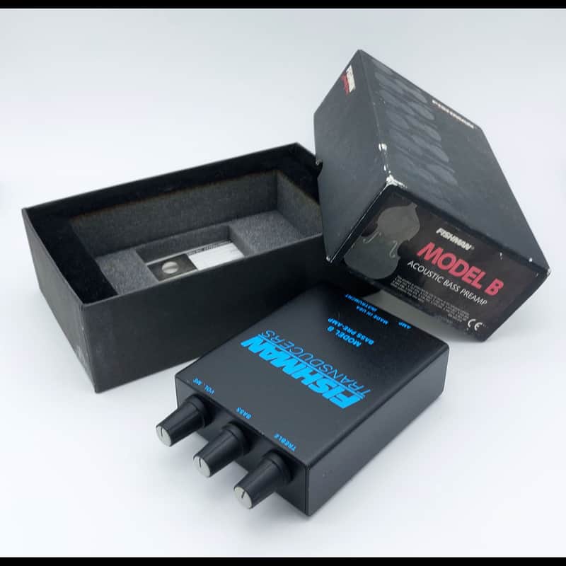 FISHMAN MODEL B ベースプリアンプ Fishman Model B Acoustic Bass Preamp w/ Original Box – Tested | Reverb