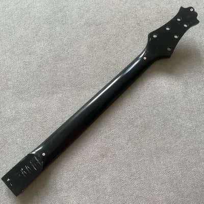 Black Maple Wood Guitar Neck, Rosewood 22 Frets Fingerboard image 5