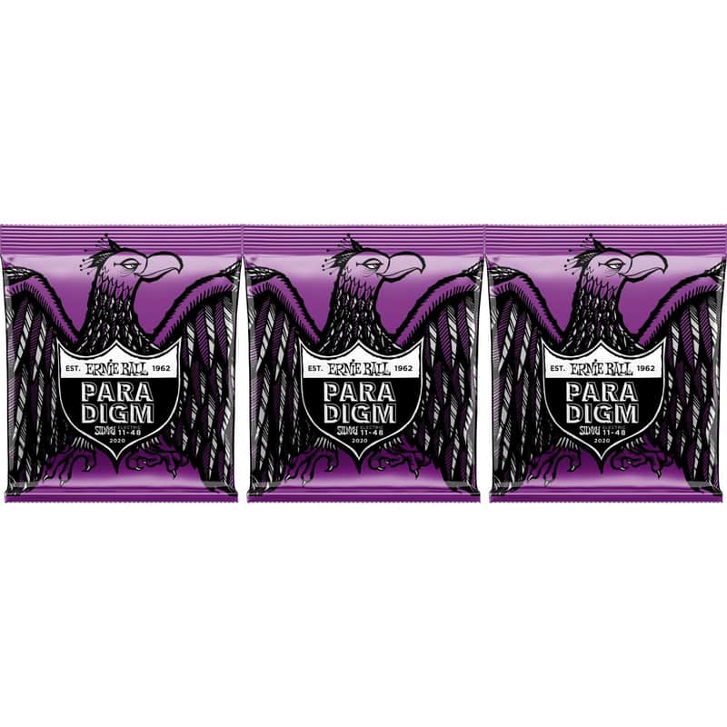 Ernie Ball 2020 Power Slinky Paradigm Electric Guitar Strings - .011-.048 (3-pack) image 1