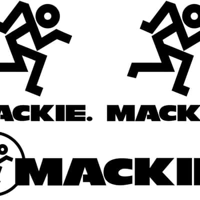 Logo MACKIE -  Pack of Adhesive Vinyl Stickers Decal image 2