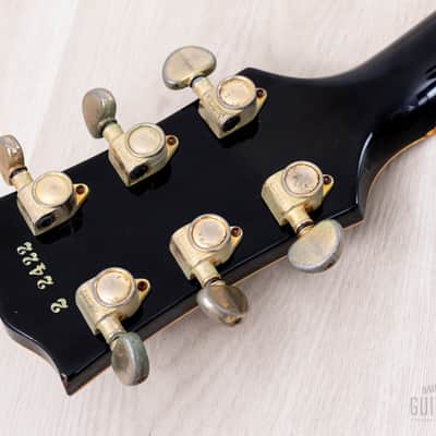 1992 Gibson Pre-Historic ‘57 Les Paul Custom Black Beauty LPB7 w/ '57 Classic PAFs & Case image 5