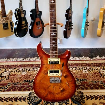 Paul Reed Smith (PRS) SE CUSTOM 22 Flat Top Moon Inlay Emerald