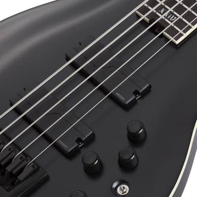 Schecter SLS Evil Twin-5 - Satin Black (1395) image 9