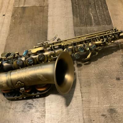 P. Mauriat System-76 Curved Soprano Saxophone SYSTEM-76SCDK - Dark Vintage Lacquer image 4