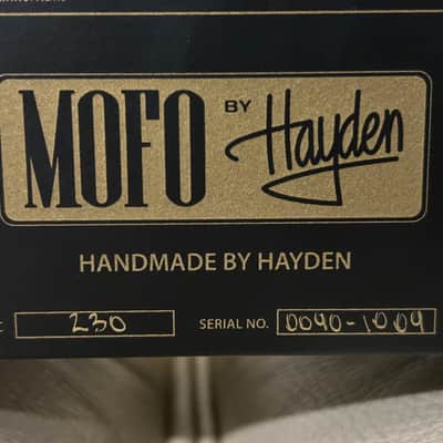 For Sale: Rare Hayden MoFo 30W – Serial #90 Hand-Assembled by Dave Green! image 4
