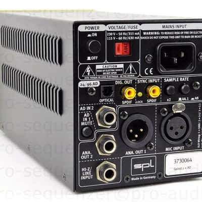 SPL Gainstation 1 AD Preamp + Digital Option + Bag + Neuwertig + 1.5J Garantie Bild 3