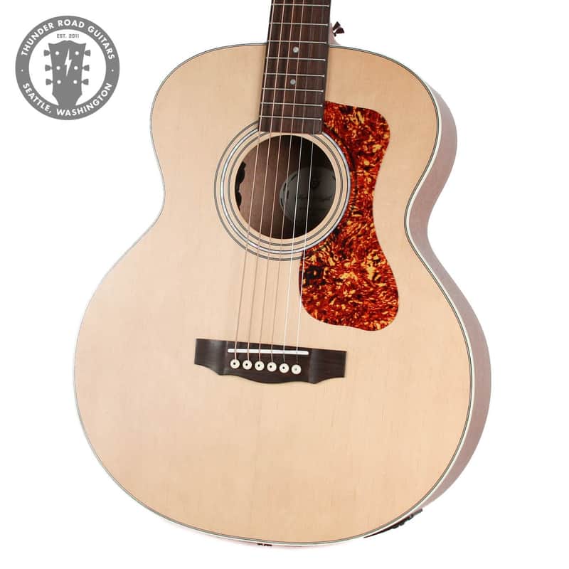 New Guild Junior Jumbo E Natural image 1